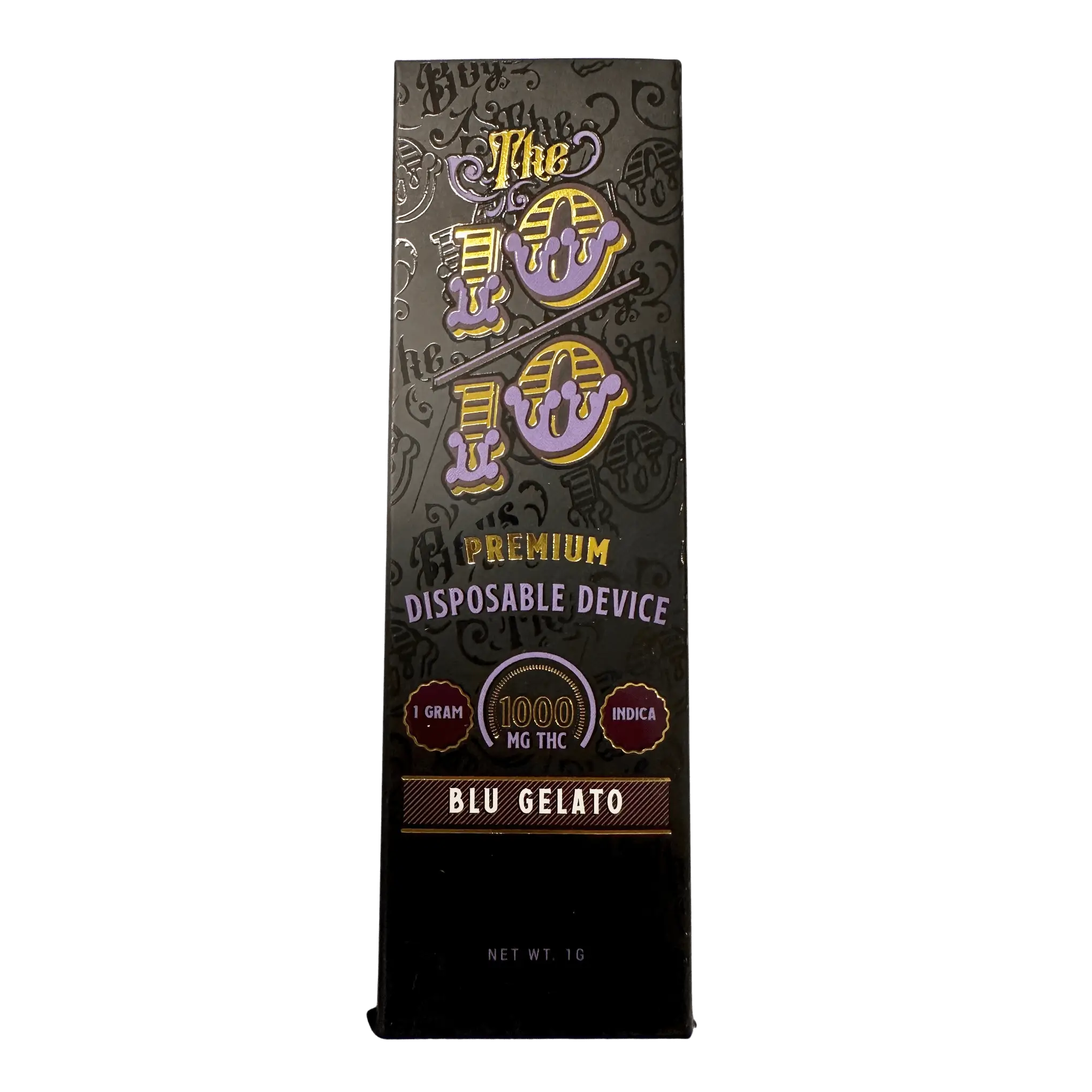 The 10/10 Boys Disposable THC Vape – Blu Gelato (Indica)