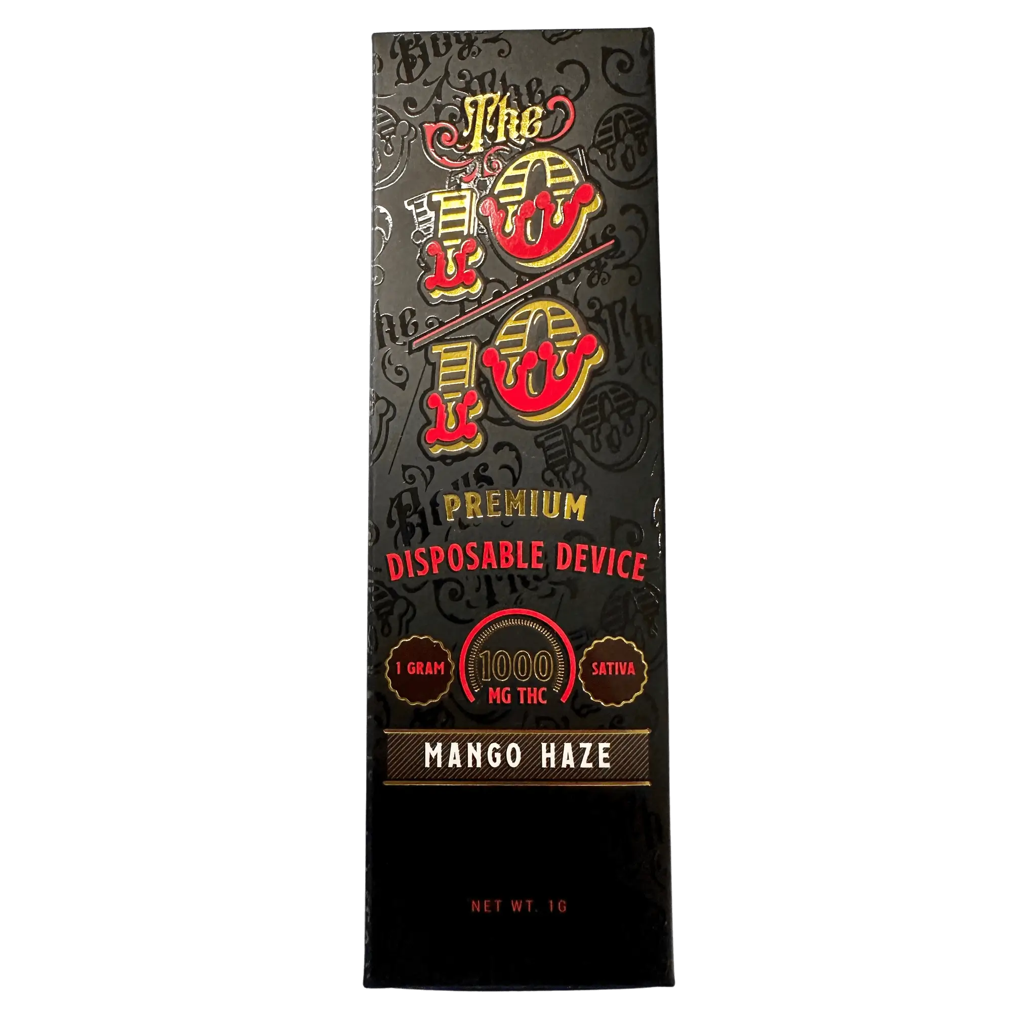 The 10/10 Boys Disposable THC Vape – Mango Haze (Sativa)