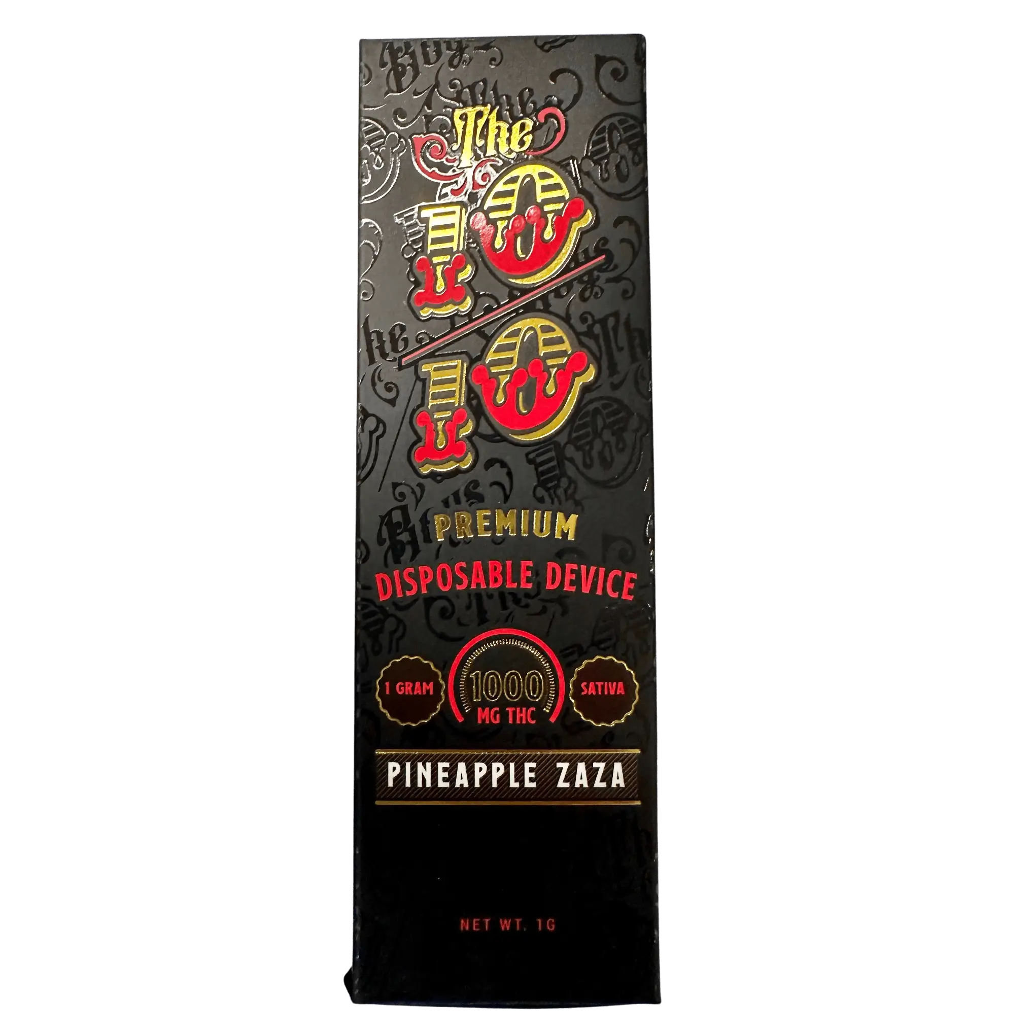 The 10/10 Boys Disposable THC Vape – Pineapple Zaza (Indica)